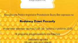 Zapraszamy do bzyczącego świata! Dzień Pszczoły w polsko-angielskim przedszkolu - Rekrutacje do przedszkoli już trwają, a dobry wybór miejsca pierwszego etapu edukacji jest najważniejszy. Dlatego polsko-angielskie przedszkole Buzzy Bee, postanowiło wyjść naprzeciw organizując Dzień Pszczoły!