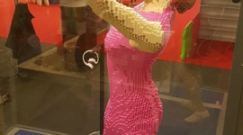 Agnieszka Radwańska z Lego czeka w Gliwicach - Trzy miesiące pracy kilku osób i 50 000 klocków wystarczyło, aby w Gliwicach zamieszkała do 5 lutego Agnieszka Radwańska. Jej figurę stworzoną z klocków można zobaczyć już od 18 listopada w Europie Centralnej