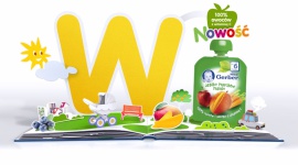 Feeria barw w nowych deserkach owocowych Gerber - Linia deserków w tubkach Gerber powiększyła się właśnie o 3 nowe inspirujące połączenia smaków. Soczyste kolory, w które ubrano musy, przywodzą na myśl słodycz letnich owoców i wakacyjny wypoczynek, nowość sprawdzi się jednak nie tylko latem i nie tylko u najmłodszych.