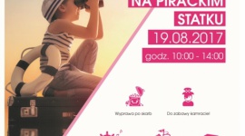 Piracki statek wpłynie na wody Aura Centrum - Olsztyńskie centrum zaprasza dużych i małych miłośników pirackich opowieści na sierpniowe spotkanie z cyklu Soboty z Abecadłem. Wakacyjne przygody z pirackim statkiem i szantami w tle czekają na wszystkich śmiałków 19 sierpnia br.