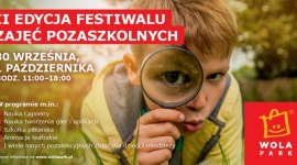 Festiwal zajęć pozaszkolnych w Wola Oarku - Dodatkowe zajęcia rozwijają zainteresowania i uzdolnienia uczniów. Dzięki nim dzieci mogą wzbogacać swoją wiedzę oraz zawierać nowe znajomości. Dlatego warto zapoznać się z ofertami placówek edukacyjnych z Woli i Bemowa, które ponownie zaprezentują się w Wola Parku.