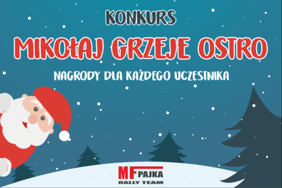 Mikołaj grzeje ostro z prezentami do dzieci.