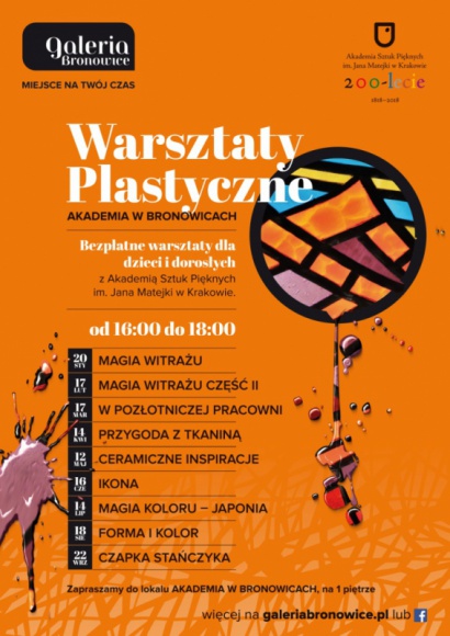Kreatywne warsztaty i bajkowy seans w Galerii Bronowice