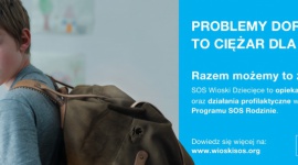 „Problemy dorosłych to ciężar dla dzieci” - nowa kampania SOS Wiosek Dziecięcych - Nowa kampania Stowarzyszenia SOS Wioski Dziecięce i onet.pl ma skłonić do refleksji o tym, jak nie obciążać dzieci własnymi problemami i pozwolić im pozostać dziećmi