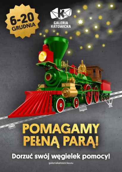 "Pomagamy Pełną Parą" w Galerii Katowickiej