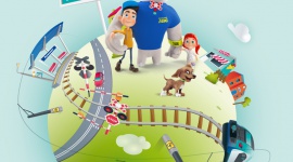 Rogatek powraca na ekrany! - Kampania Kolejowe ABC startuje w kolejnej, nowej odsłonie. Ruszyła emisja spotów z głównym bohaterem akcji – nosorożcem Rogatkiem.