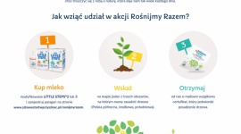Rośnijmy razem! Dołącz do akcji sadzenia drzew z LITTLE STEPS®2 - Z radością obserwujesz rozwój swojego dziecka? Chcesz, aby dorastało w przyjaznym świecie, blisko natury? Wspólnie z marką LITTLE STEPS®2 rodzice wraz ze swoim maluszkiem będą mogli przyczynić się do zasadzenia drzewa i czynić środowisko piękniejszym.