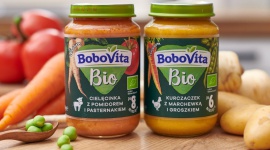 Czas na nowość w diecie malucha: BoboVita Bio - Myśląc o przyszłości malucha, rodzice coraz chętniej sięgają dla niego po produkty ze składnikami z rolnictwa ekologicznego. W odpowiedzi na ich oczekiwania powstała nowość – linia produktów BoboVita Bio.