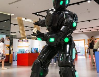 Interaktywna wystawa robotów w Atrium Reduta